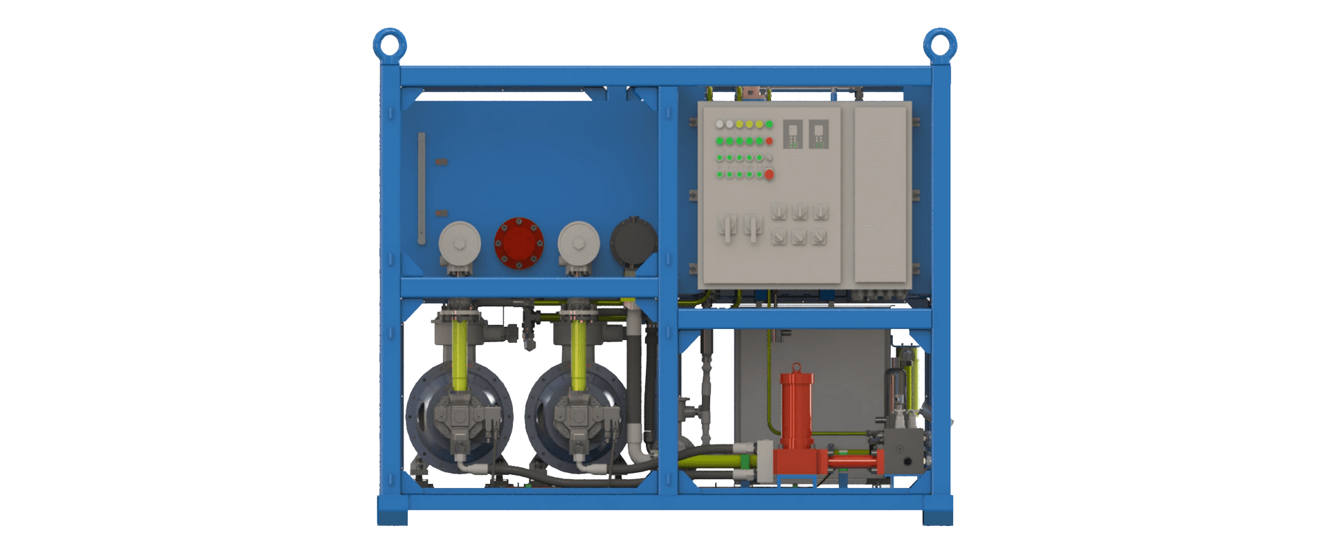 Unité hydraulique offshore portable