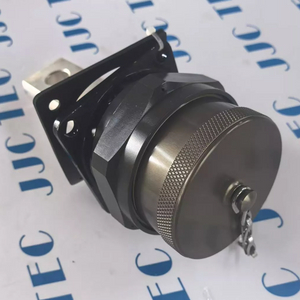 Connecteur, puissance, QD, broche / flng, bulkhd, rouge, OEM REF N °